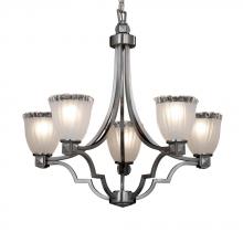  GLA-8500-26-CLRT-NCKL - Argyle 5-Light Chandelier