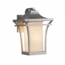  PNA-7524W-WAVE-NCKL - Summit Large 1-Light LED Outdoor Wall Sconce