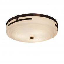  PNA-8998-WAVE-DBRZ - Atlas 19" LED Round Flush-Mount