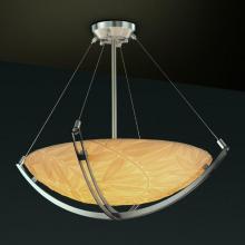  PNA-9721-35-BMBO-NCKL - 18" Pendant Bowl w/ Crossbar