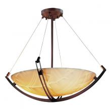  PNA-9722-35-BANL-DBRZ-LED-5000 - 24" Pendant Bowl w/ Crossbar