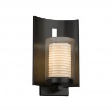  POR-7591W-10-SAWT-MBLK - Embark 1-Light Outdoor Wall Sconce