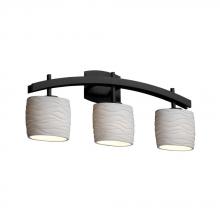  POR-8593-30-PLET-DBRZ - Archway 3-Light Bath Bar