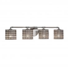  WGL-8464-30-GRCB-NCKL - Bronx 4-Light Bath Bar