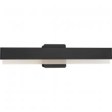  P300406-31M-CS - Semblance Collection 24 in. Matte Black Medium Modern 3CCT Integrated LED Linear Vanity Light