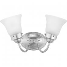  P3288-15ET - Fluted Glass Collection Two-Light Bath & Vanity