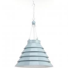  P500200-162 - POINT DUMEÂ® by Jeffrey Alan Marks for Progress Lighting Surfrider Collection Maliblue Large Pendant