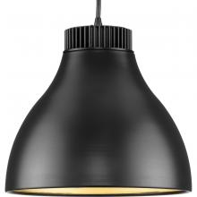  P500372-31M-30 - Radian LED Collection  Modern Matte Black Metal Pendant