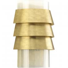  P710068-160 - POINT DUMEÂ® by Jeffrey Alan Marks for Progress Lighting Sandbar Collection Brushed Brass Wall Sconc