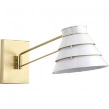  P710070-160 - POINT DUMEÂ® by Jeffrey Alan Marks for Progress Lighting Onshore Collection Brushed Brass Swing Arm