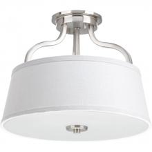  P3720-09 - Arden Collection Two-Light 14" Semi-Flush Convertible