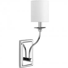  P710018-015 - Bonita Collection Polished Chrome One-Light Wall Sconce