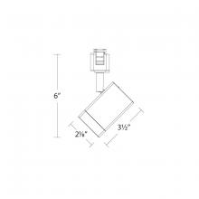  J-7013-CS-BK - Ocularc 7013 - 5CCT Track Luminaire