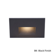  WL-LED100F-C-BK - LEDme? Horizontal Step and Wall Light