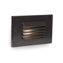  4051-27BZ - LED Low Voltage Horizontal Louvered Step and Wall Light