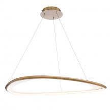  PD-41442-30-AB - Oyster Pendant Light