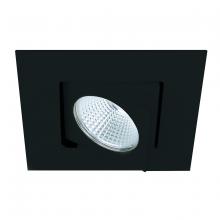  R2BSA-11-S927-BK - Ocularc 2.0 LED Square Adjustable Trim with Light Engine and New Construction or Remodel Housing