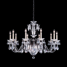  1260N-76H - Bagatelle 13 Light 120V Chandelier in Heirloom Bronze with Clear Heritage Handcut Crystal