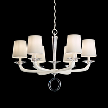  MA1006N-76O - Emilea 6 Light 120V Chandelier in Heirloom Bronze with Clear Optic Crystal