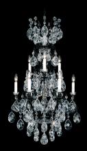  3780-48 - Renaissance 10 Light 120V Chandelier in Antique Silver with Clear Heritage Handcut Crystal