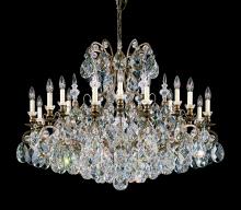  3792-22 - Renaissance 19 Light 120V Chandelier in Heirloom Gold with Clear Heritage Handcut Crystal