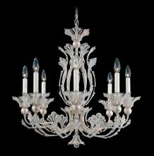  7866-76R - Rivendell 8 Light 120V Chandelier in Heirloom Bronze with Clear Radiance Crystal
