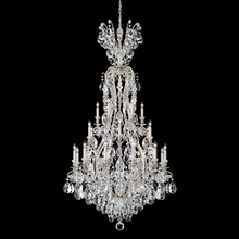  3783-23 - Renaissance 25 Light 120V Chandelier in Etruscan Gold with Clear Heritage Handcut Crystal