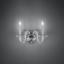  S9215-702O - Habsburg 2 Light 120V Wall Sconce in Polished Chrome with Clear Optic Crystal