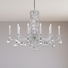  RS83101N-22H - Siena 10 Light 120V Chandelier (No Spikes) in Heirloom Gold with Clear Heritage Handcut Crystal