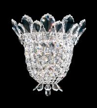 Schonbek 1870 5876H - Trilliane 3 Light 120V Wall Sconce in Polished Stainless Steel with Heritage Handcut Crystal