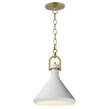  12383WTSBR - Lumi-Single Pendant