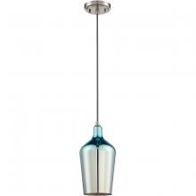  P720BNK1 - 6" 1 Light Mini Pendant in Brushed Polished Nickel