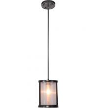  36791-MBK - Danbury 1 Light Mini Pendant in Matte Black