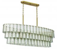  48677-SB - Museo 7 Light Island in Satin Brass