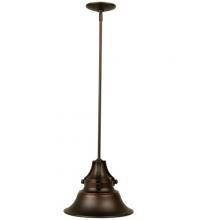  Z4411-OBG - Union 1 Light Medium Outdoor Pendant in Oiled Bronze Gilded