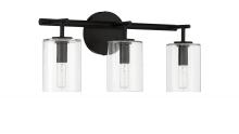  55603-FB - Hailie 3 Light Vanity in Flat Black