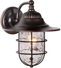  Z5804-OBG - Fairmont 1 Light Small Outdoor Wall Mount in Oiled Bronze Gilded