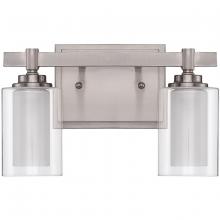  16712BNK2 - Celeste 2 Light Vanity in Brushed Polished Nickel