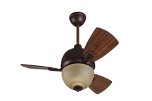 Craftmade DA30OBG3 - 30" Ceiling Fan w/Blades & Light Kit