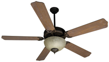 Craftmade K10649 - Pro Builder 208 52" Ceiling Fan Kit with Light Kit in Oiled Bronze