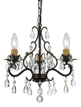  4534-EB - Paris Market 3 Light English Bronze Mini Chandelier