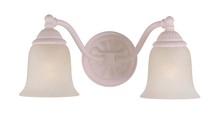  682-BH - Crystorama Chesapeake 2 Light Blush Sconce