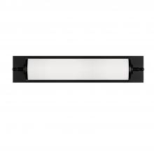  FOS-A8051-MK - Foster 1 Light LED Matte Black Sconce