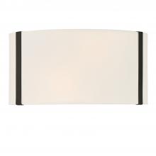  FUL-902-BK - Fulton 2 Light Black Sconce