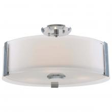  DVP14512CH-SSOP - Zurich 3 Light Semi-Flush Mount