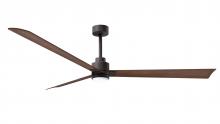  AKLK-TB-WN-72 - Alessandra 3-blade transitional ceiling fan in textured bronze finish with walnut blades. Optimize