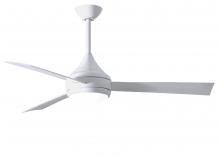  DA-WH-WH - Donaire wet location 3-Blade paddle fan constructed of 316 Marine Grade Stainless Steel