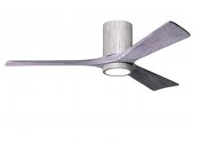  IR3HLK-BW-BW-52 - Irene-3HLK three-blade flush mount paddle fan in Barn Wood finish with 52” solid barn wood tone