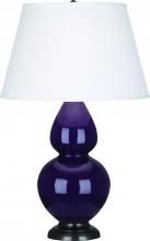  1746X - Amethyst Double Gourd Table Lamp