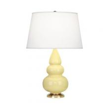  247X - Butter Small Triple Gourd Accent Lamp